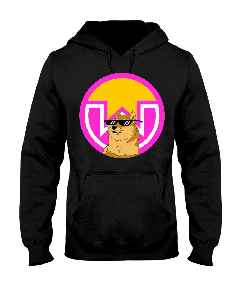 Wownero Pet Doge Jerzees Hoodie