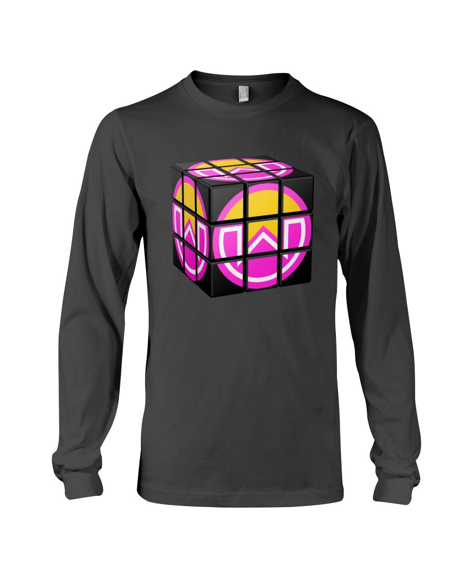 Wownero Rubik's Cube Long Sleeve Tee