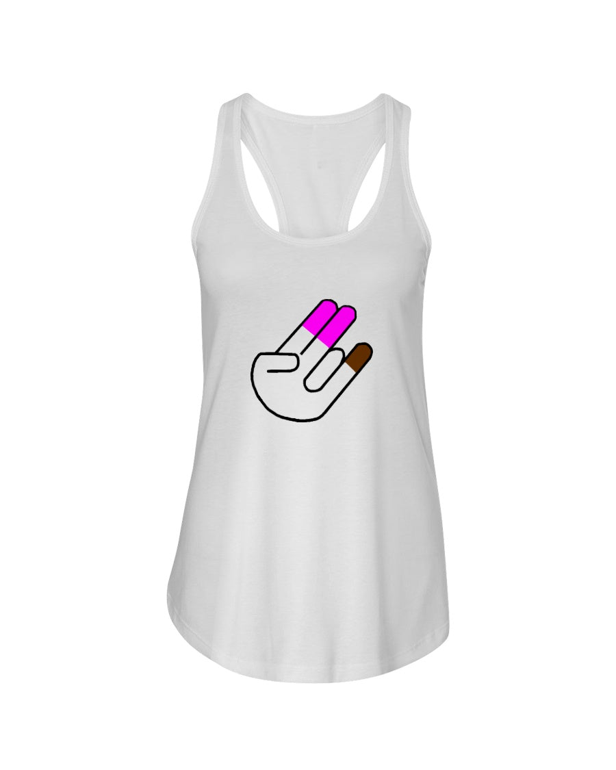 Two in the Pink Ladies Racerback Tank