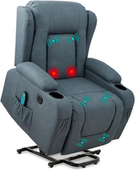 Best Choice Products PU Leather Electric Power Lift Chair
