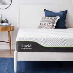 LUCID 12 Inch Latex Hybrid Mattress