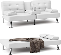 Shahoo Convertible Folding Sofa Bed Sleeper for Living Room