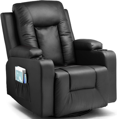 comhoma modern leather recliner