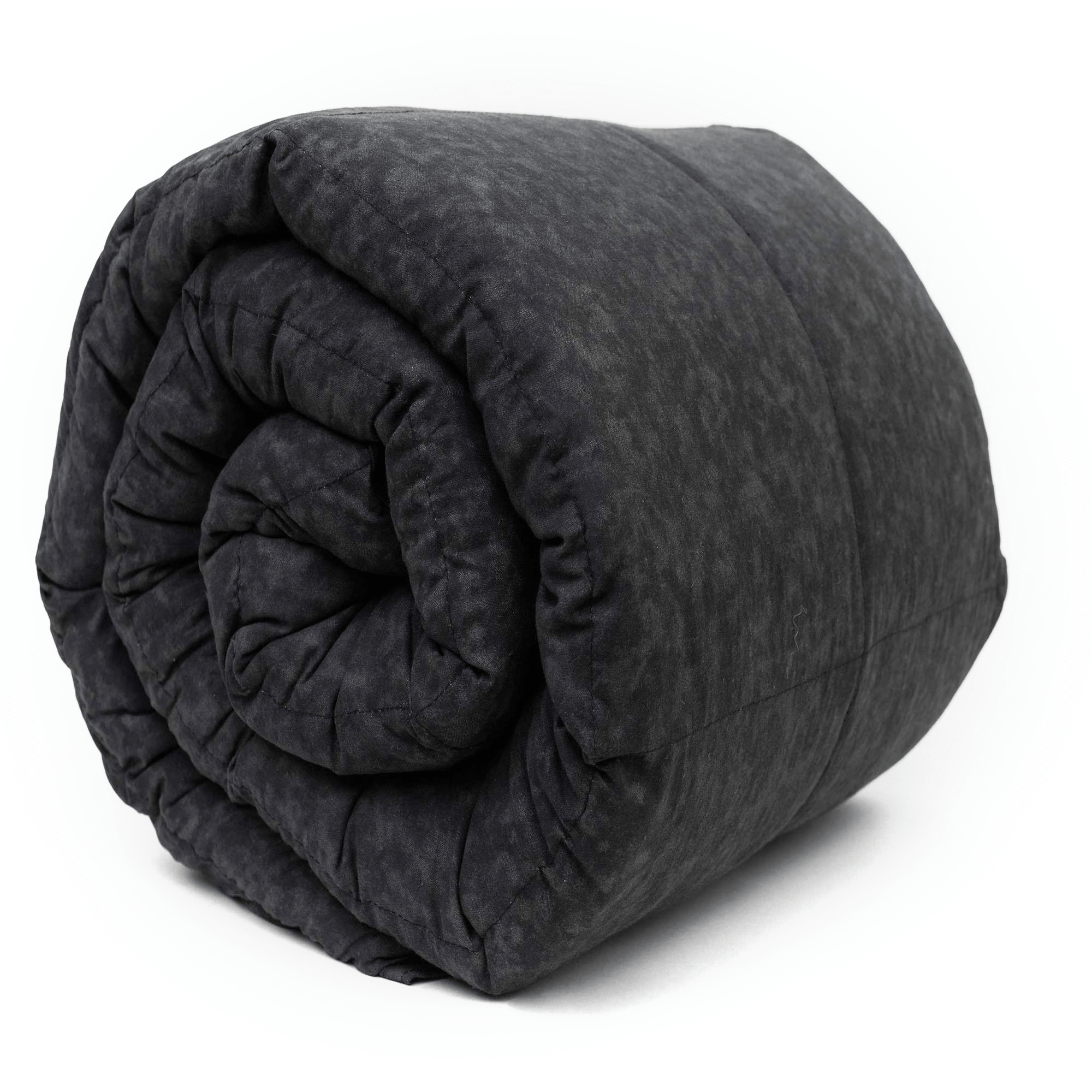 Image of Black Cotton Weighted Blanket