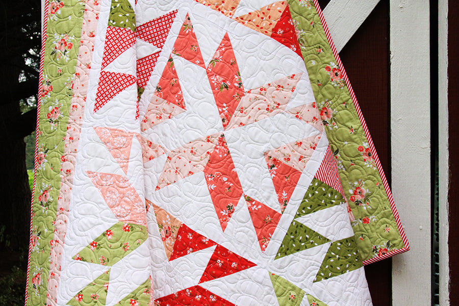 Stacking Stars PDF Download Quilt Pattern – Flamingo Toes