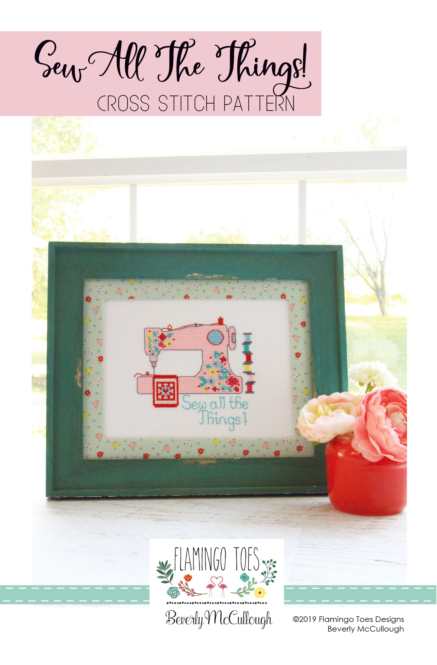 Sew All The Things Cross Stitch PDF Pattern