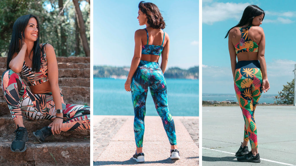 leggings estampados