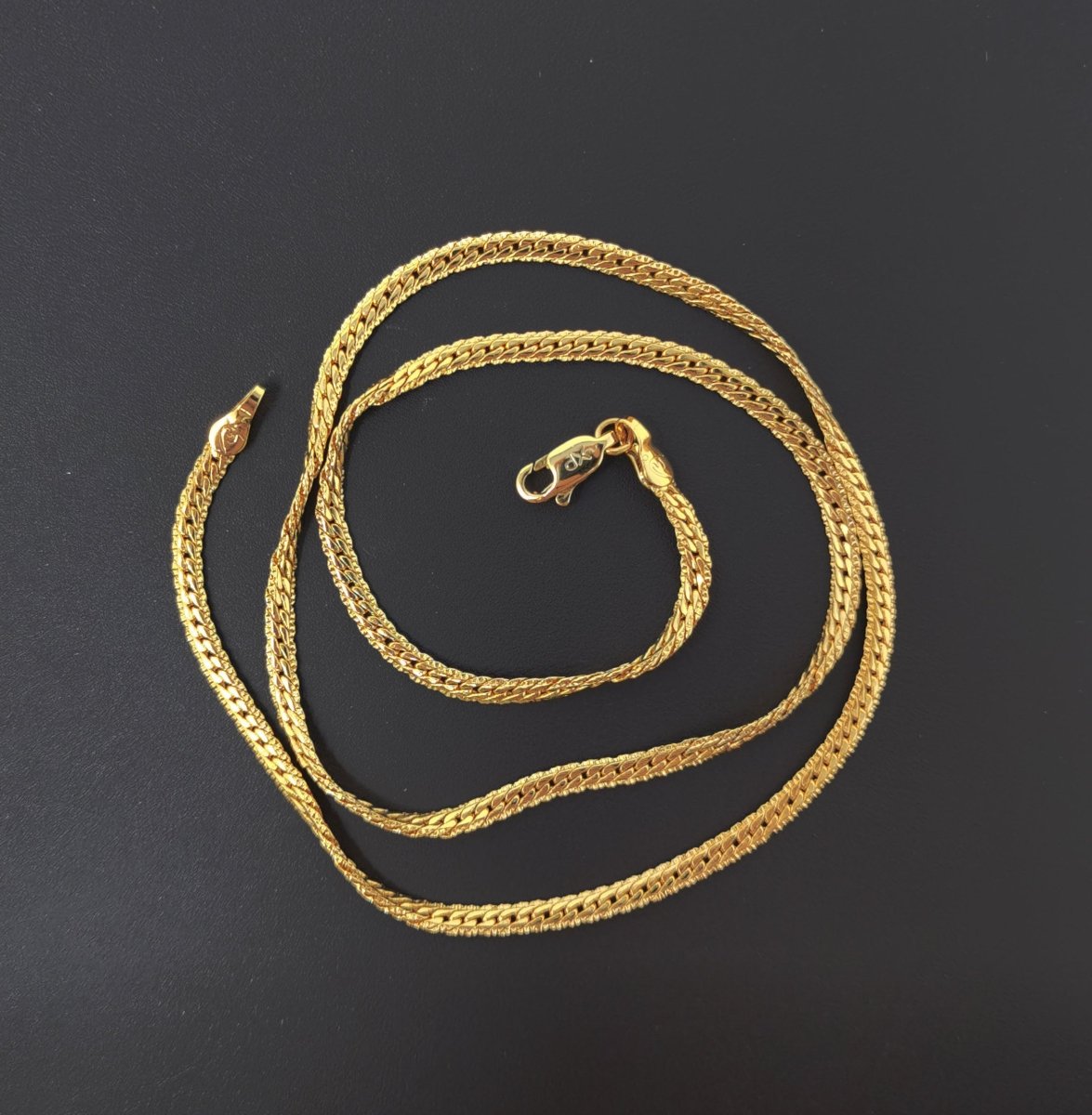 TUOKAY Fake Big Gold Herringbone Chain Necklace Costume 12mm Thick Faux Gold  Herringbone Necklace Chain Fashion Hip Hop Snake Chain Women Men School  Rapper 24
