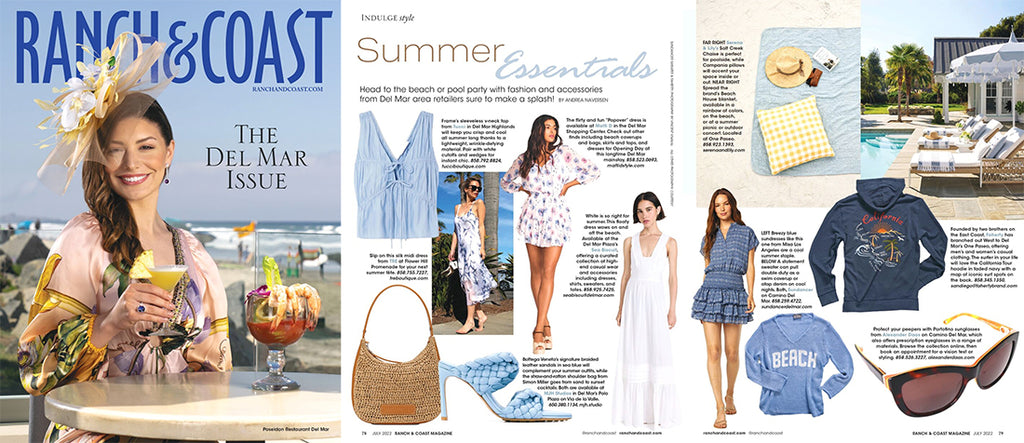 Alexander Daas featured in Ranch & Coast Summer Essentials Spread