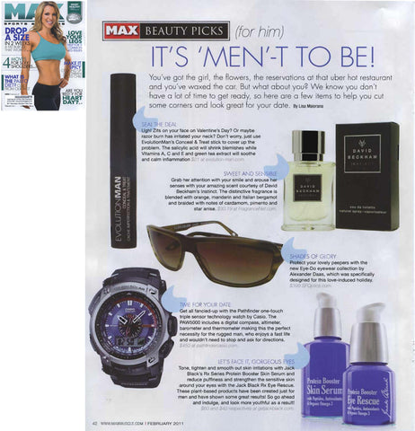 Max Sports & Fitness Magazine featuring Alexander Daas Sunglasses