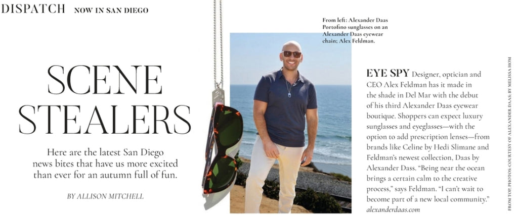 Modern Luxury San Diego Scene Stealers featuring Alexander Daas - Close Up