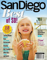 San Diego Magazine 'Eye-Catching' - August 2013