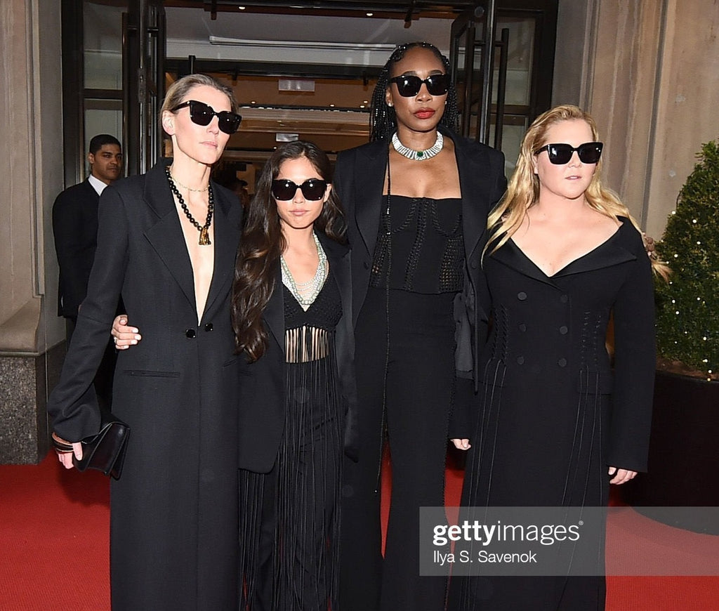 Gabriela Hearst, Xiye Bastida, Venus Williams and Amy Schumer wearing Alexander Daas Barton Perreira Bolsha Sunglasses at the 2022 Met Gala