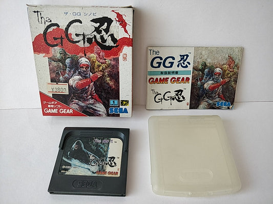The GG Shinobi 2 SEGA GAME GEAR GG Cartridge,Manual,Boxed set 