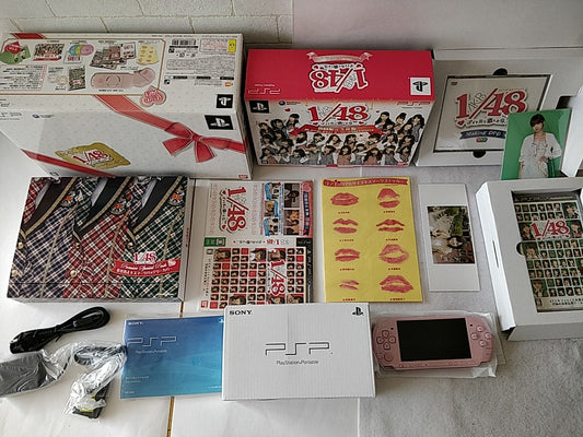 SONY Playstation Portable PSP-3000 Blossom Pink Console Box set tested –  Hakushin Retro Game shop