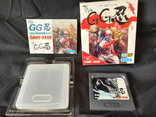 The GG Shinobi 2 SEGA GAME GEAR GG Cartridge,Manual,Boxed