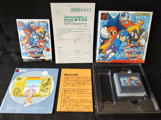 Rockman (MEGAMAN) Battle and Fighters NEOGEO Pocket NGP Cart