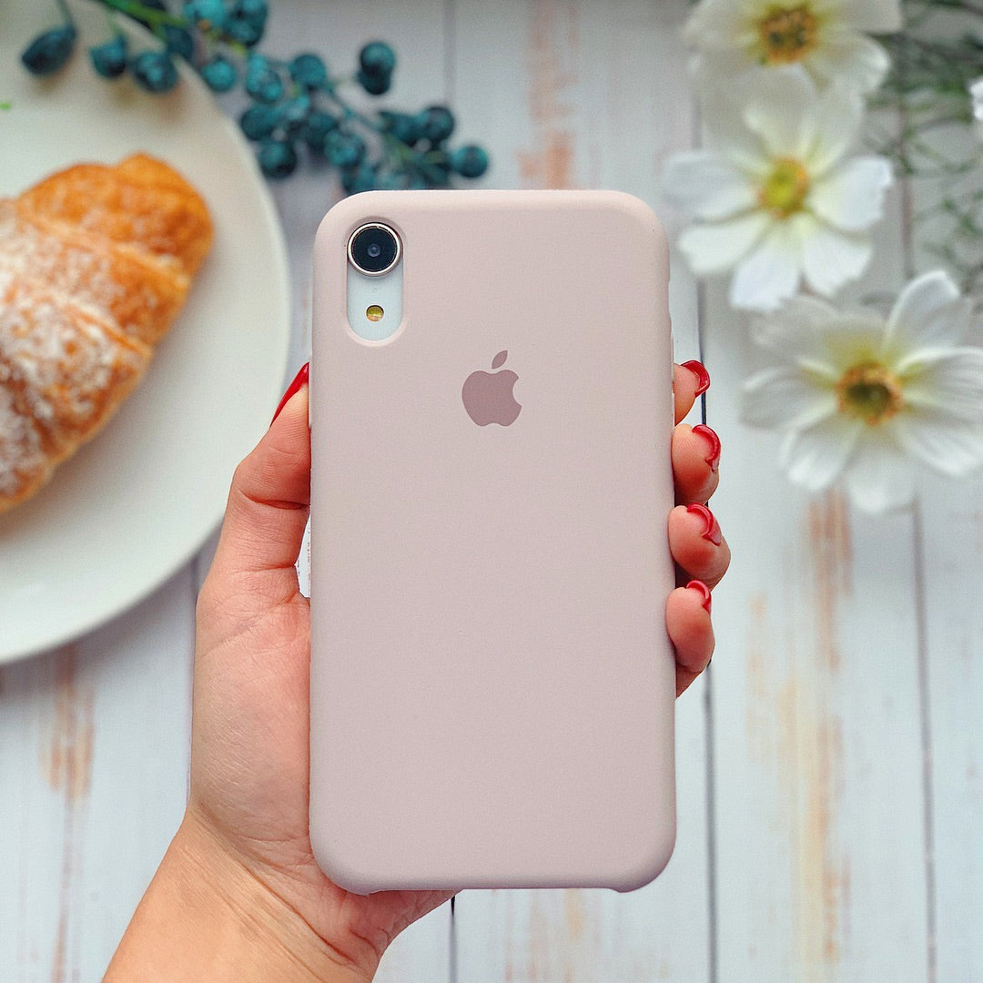 Iphone Silicone Case Pink Sand Lilac Case