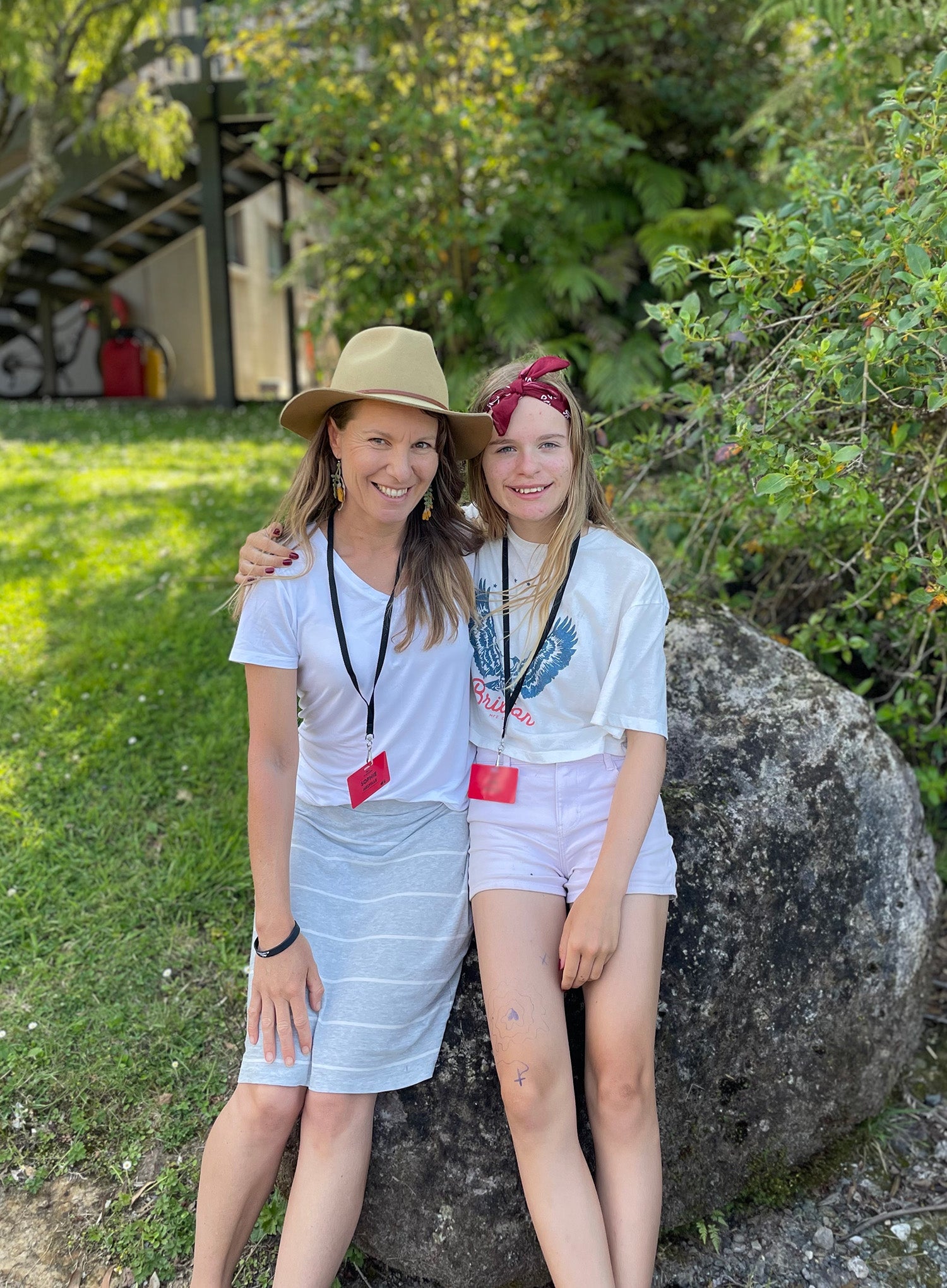 Sophie and her daughter Zoe feeling elated at the end of the JH Aotearoa adventure in Rotorua