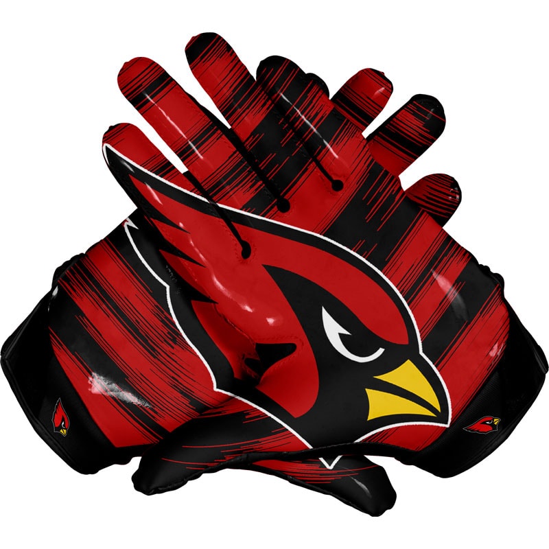 nfl cardinals football gloves