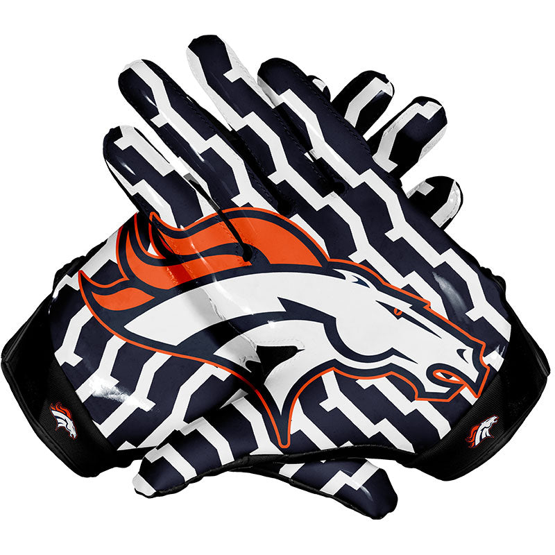 broncos football gloves for sale