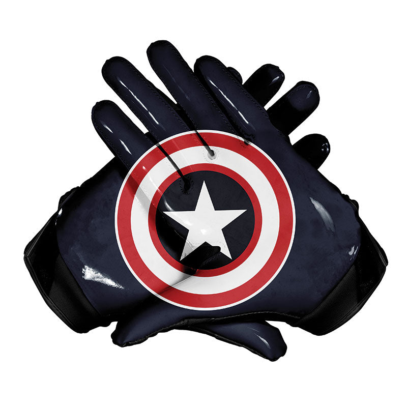 captain america football gloves