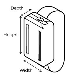 Waterproof Sling Bag Size Guide