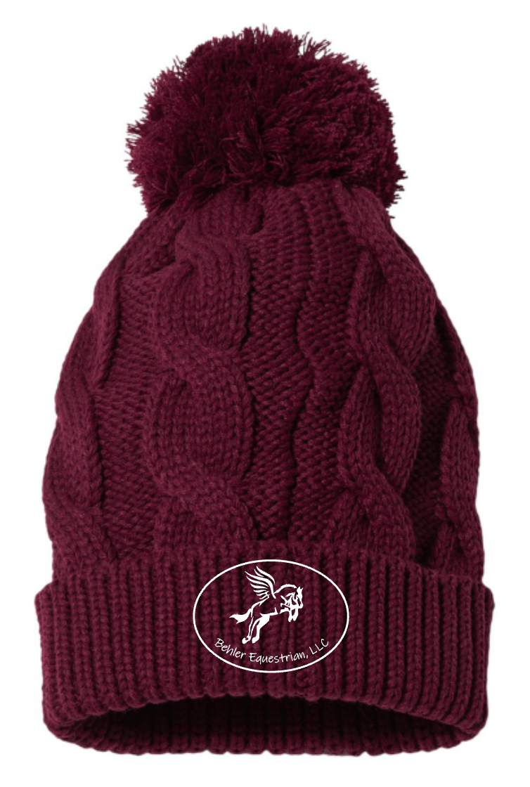 Behler Equestrian LLC - Richardson - Chunk Twist Knit Beanie With Cuff