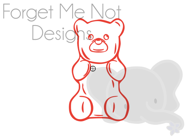 Download Gummy Bear Cut File Forget Me Not Designs