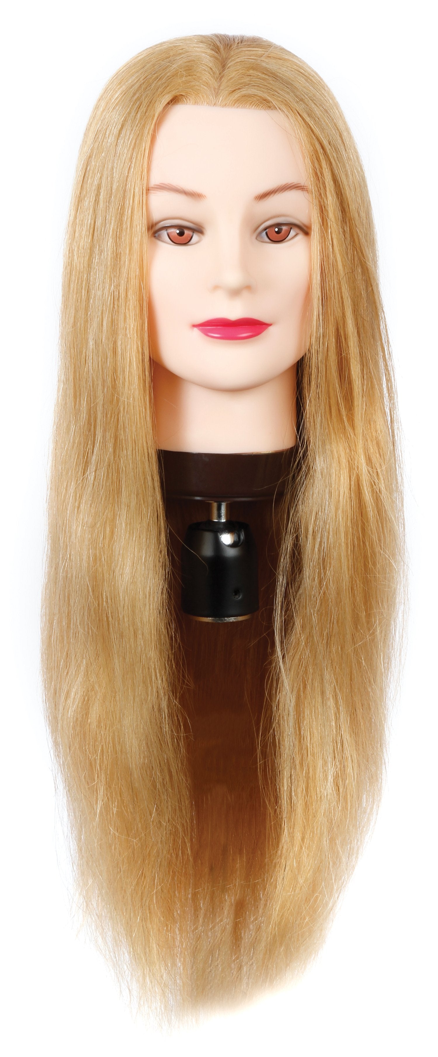 long human hair mannequin head