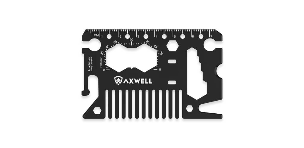 Pocket Tool - Axwell - Mission Multi-Tool Card