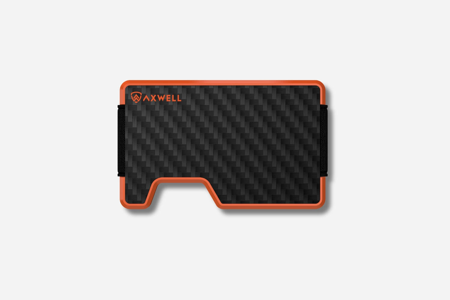 Axwell Wallet Carbon Fiber Blaze Orange