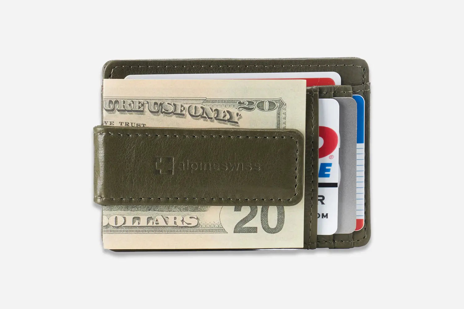 Alpine Swiss Money Clip Wallet For Men