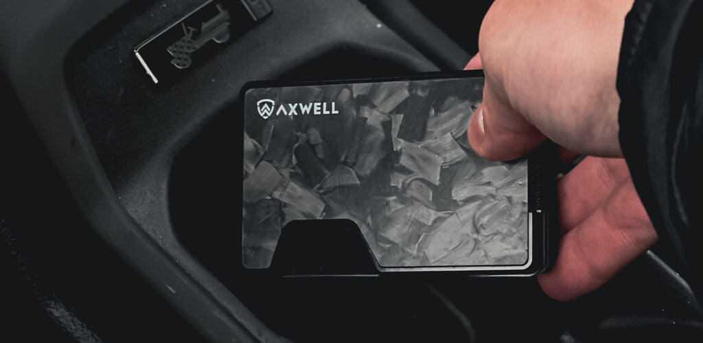 Axwell Wallet Forged Carbon Fiber