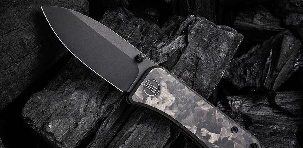 WE Banter Knife Forged Carbon Fiber