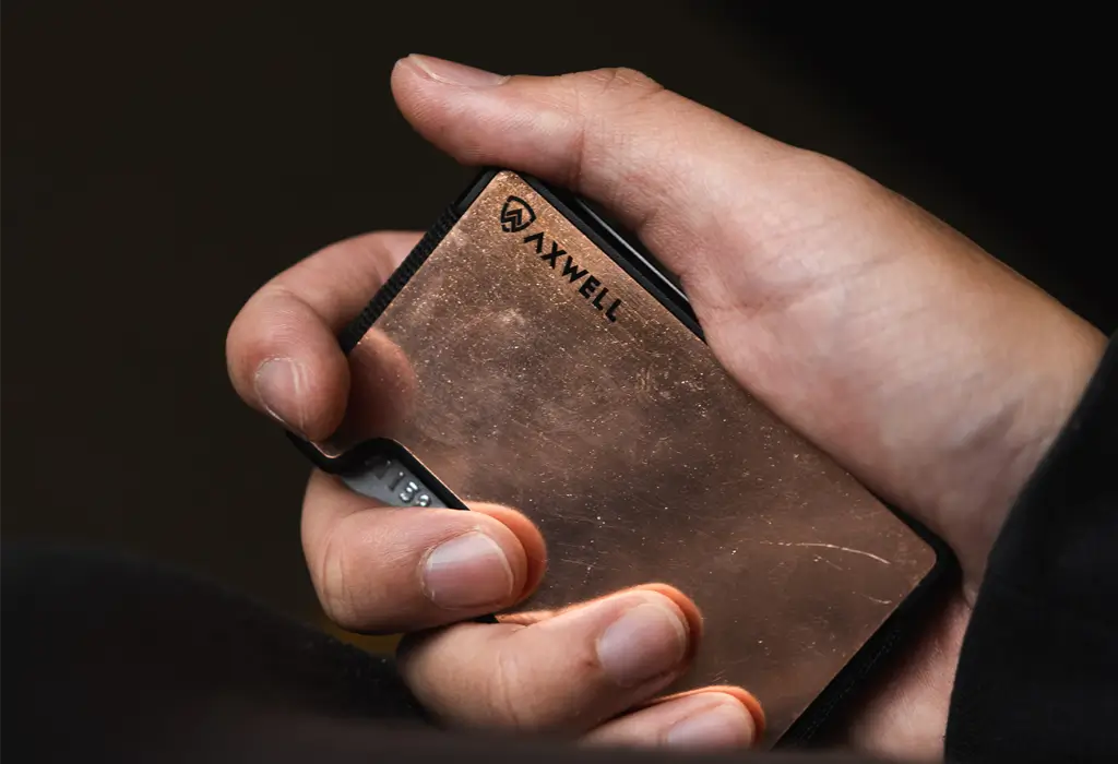 Axwell Metal Wallet For Men