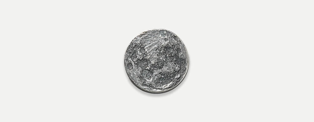 EDC Challenge Coin - Full Moon Silver Coin - Shire Post Mint