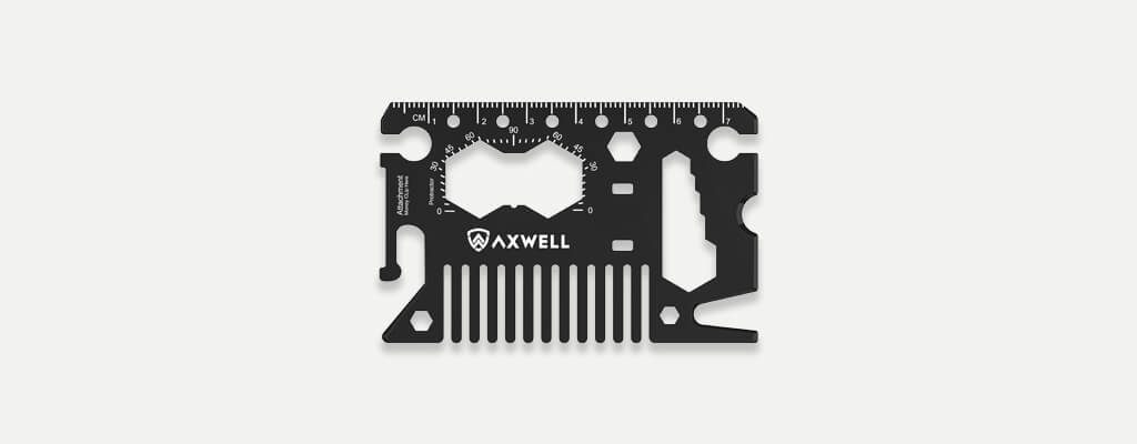 EDC Multi-Tool Card - Mission Multi-Tool Wallet Card - Made by Axwell