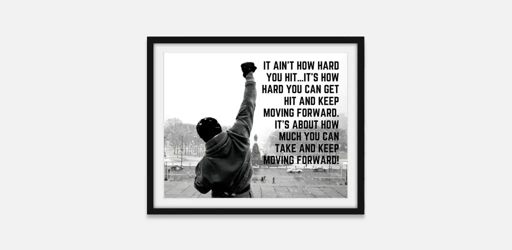 Framed Print of His Favorite Quote