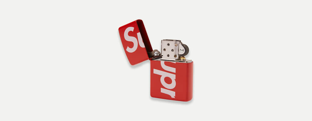 EDC Lighter - Supreme Logo Lighter - Made by Zippo