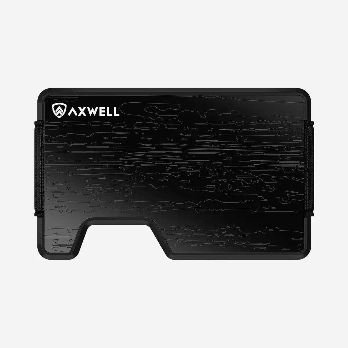 Metal Wallet - Jet Black - Aluminum - Axwell Wallet