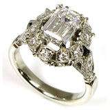 Emerald Cut Engagement Ring