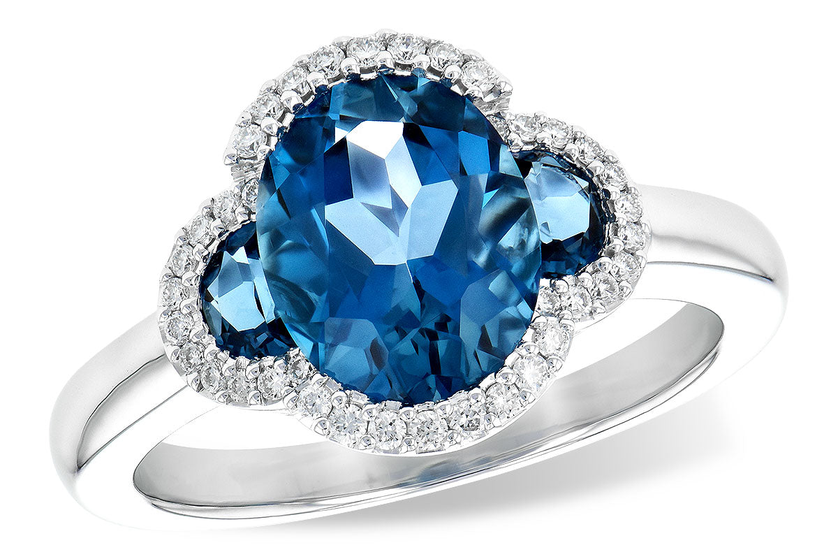 London Blue Topaz Garden Ring