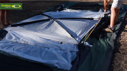 How to Set-Up and Pack Up the Outdoor Connection Galaxy Tent