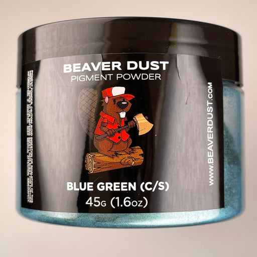 Dark Green Gold (C/S) Mica Powder - Beaver Dust Pigments — Jeff