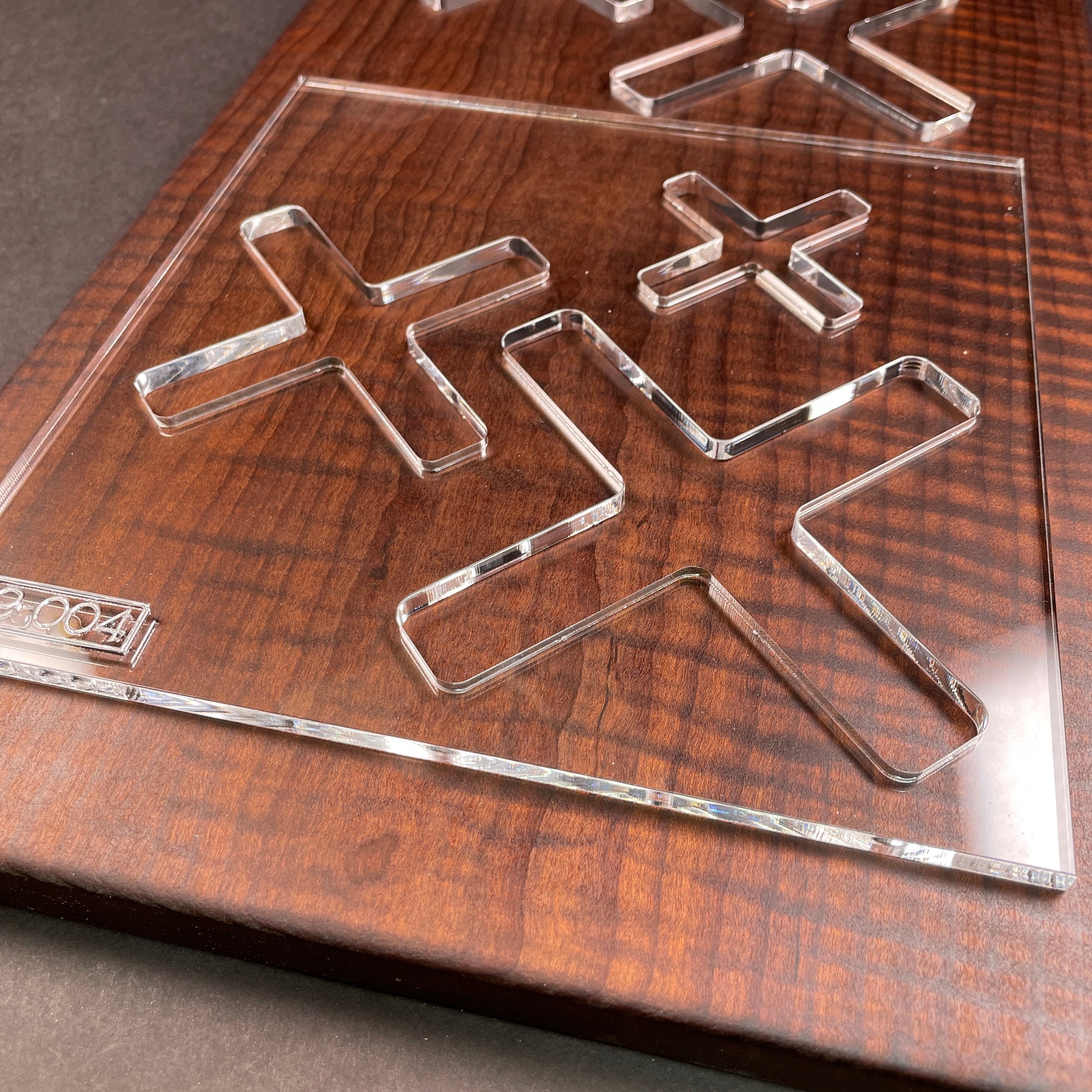 Bow Tie Router Templates (Clear Acrylic) — Jeff Mack Supply