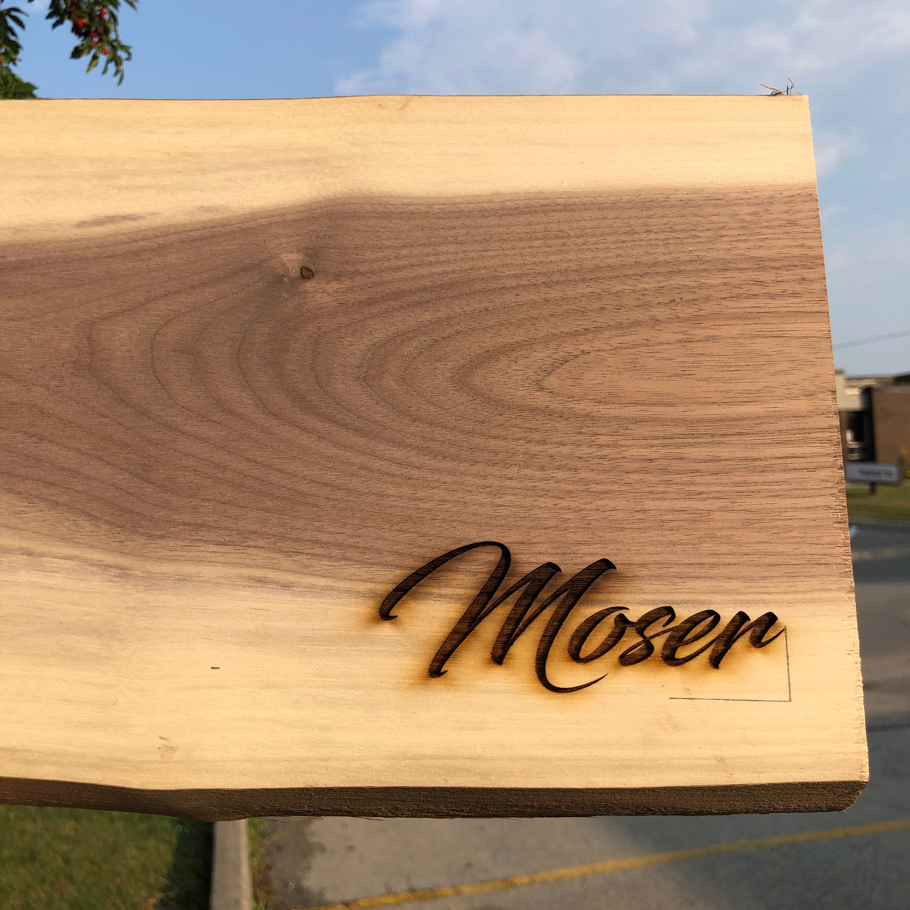  Custom Laser Engraved DIY Charcuterie Board 