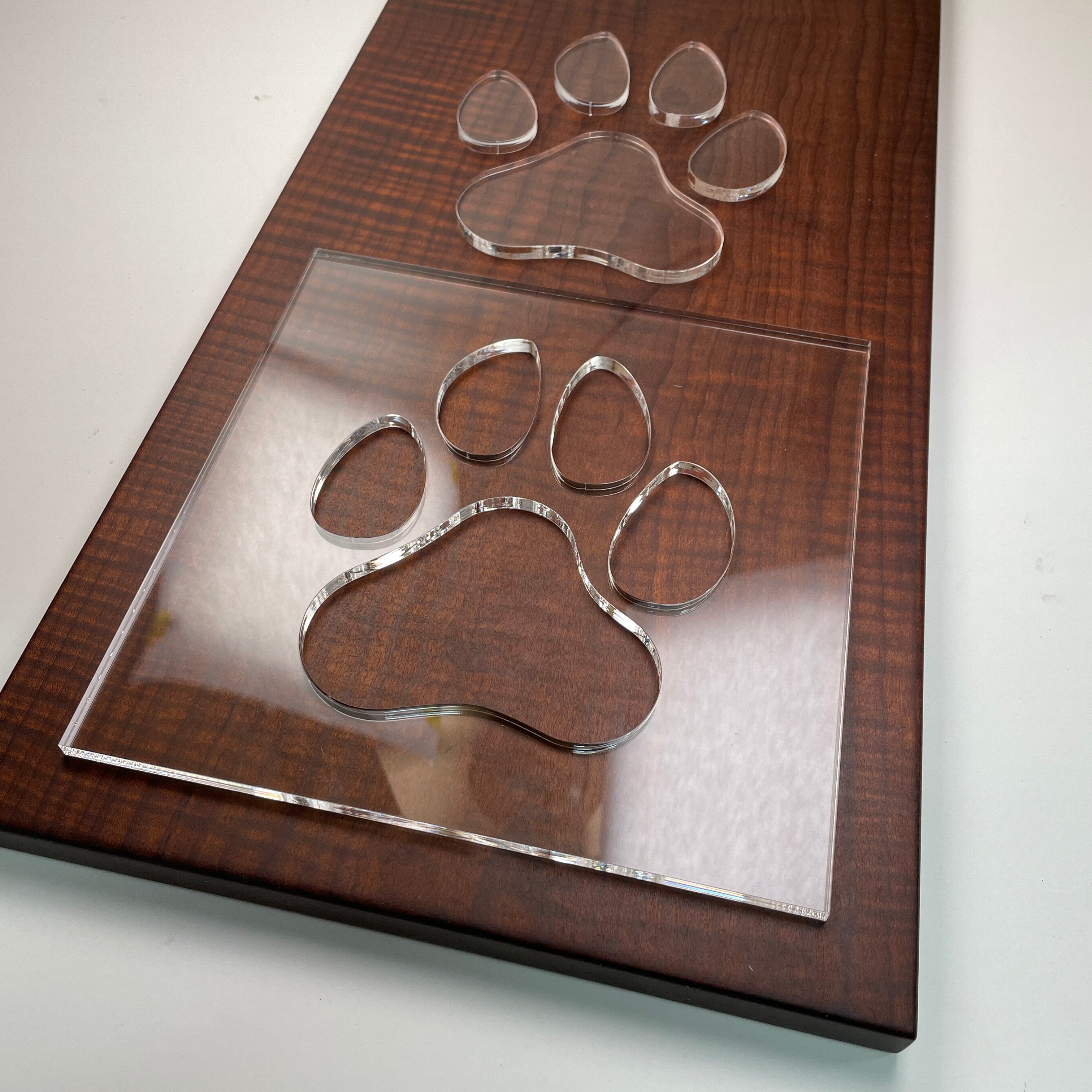  Paw Print Router Template (Clear Acrylic) 