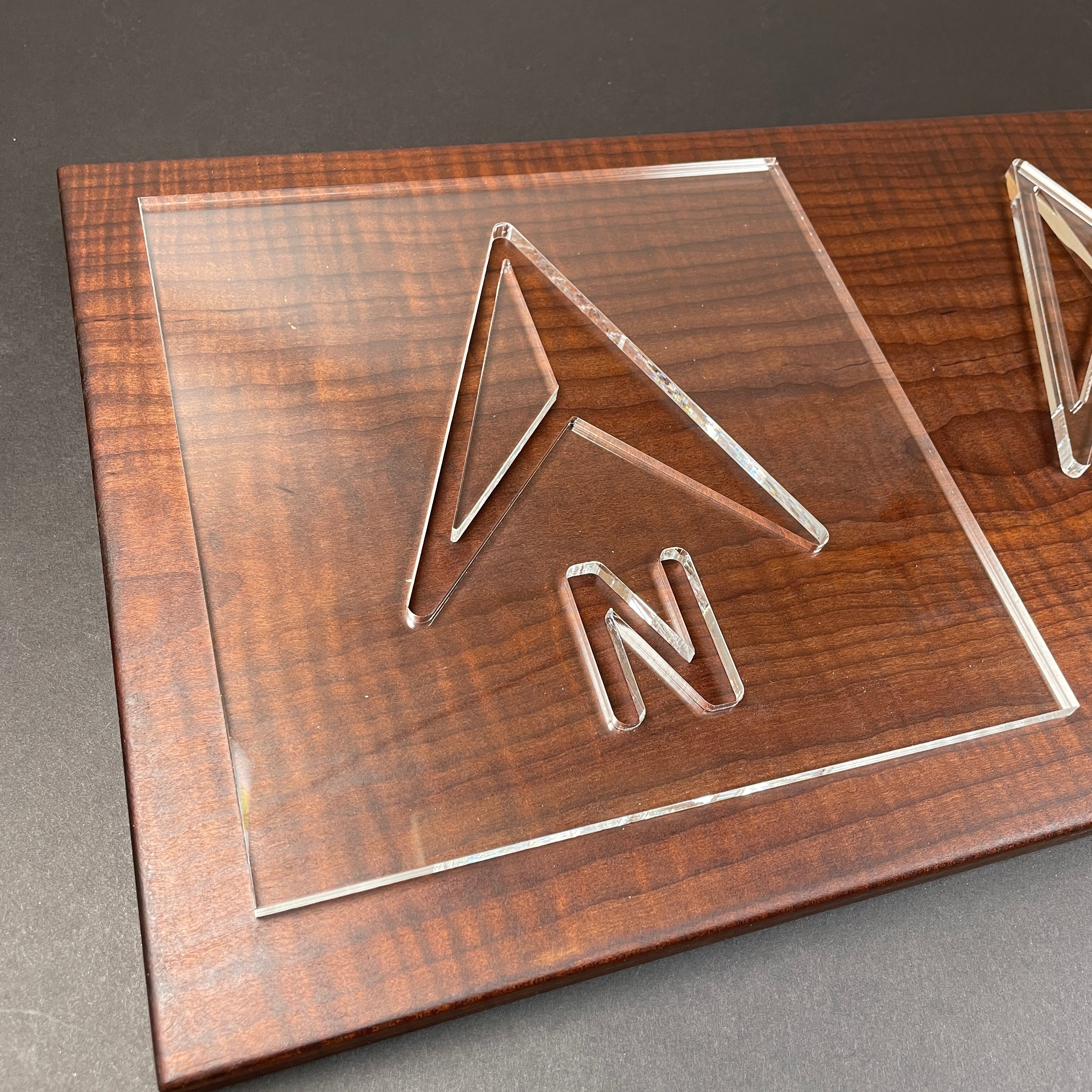  North Router Template (Clear Acrylic) 