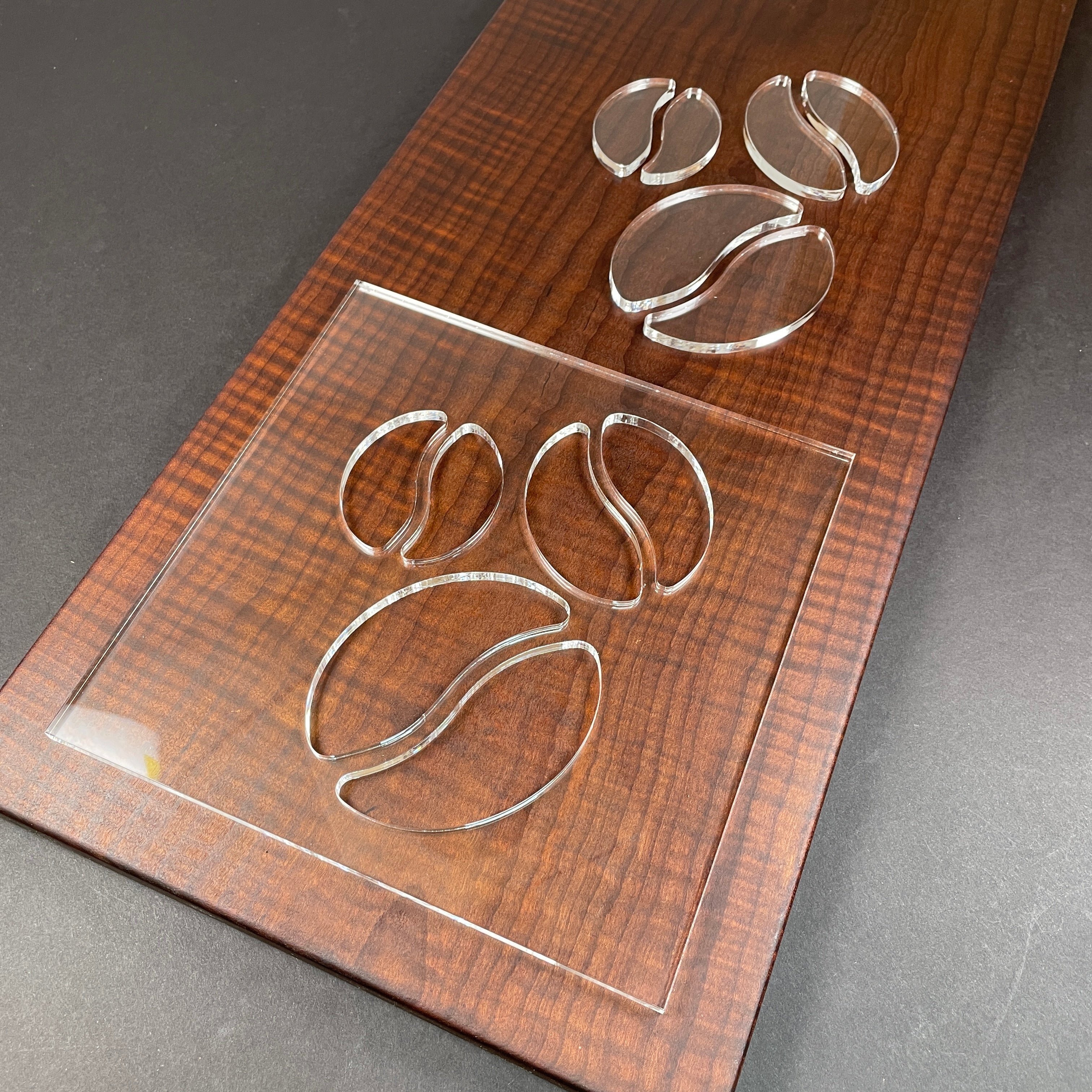  Coffee Beans Router Template (Clear Acrylic) 